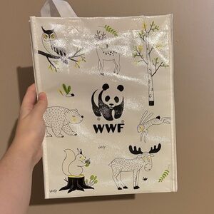 WWF Animal Print Tote Bag